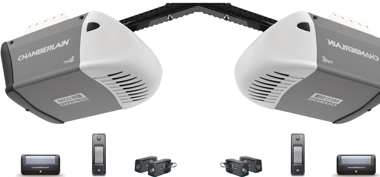 chamberlain garage door openers in Stanford